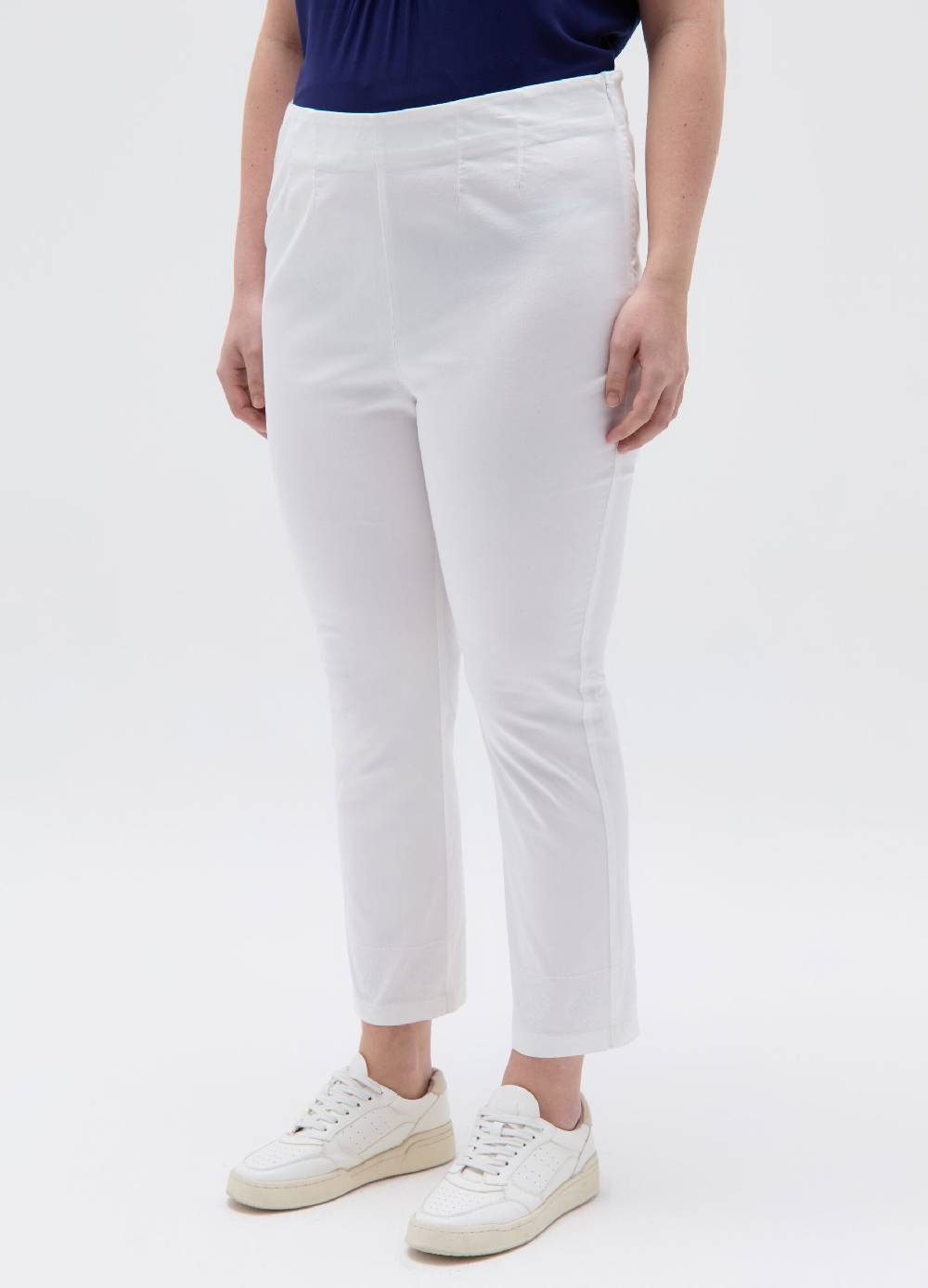 Ovs Pantalone A Sigaretta Con Sangallo Curvy