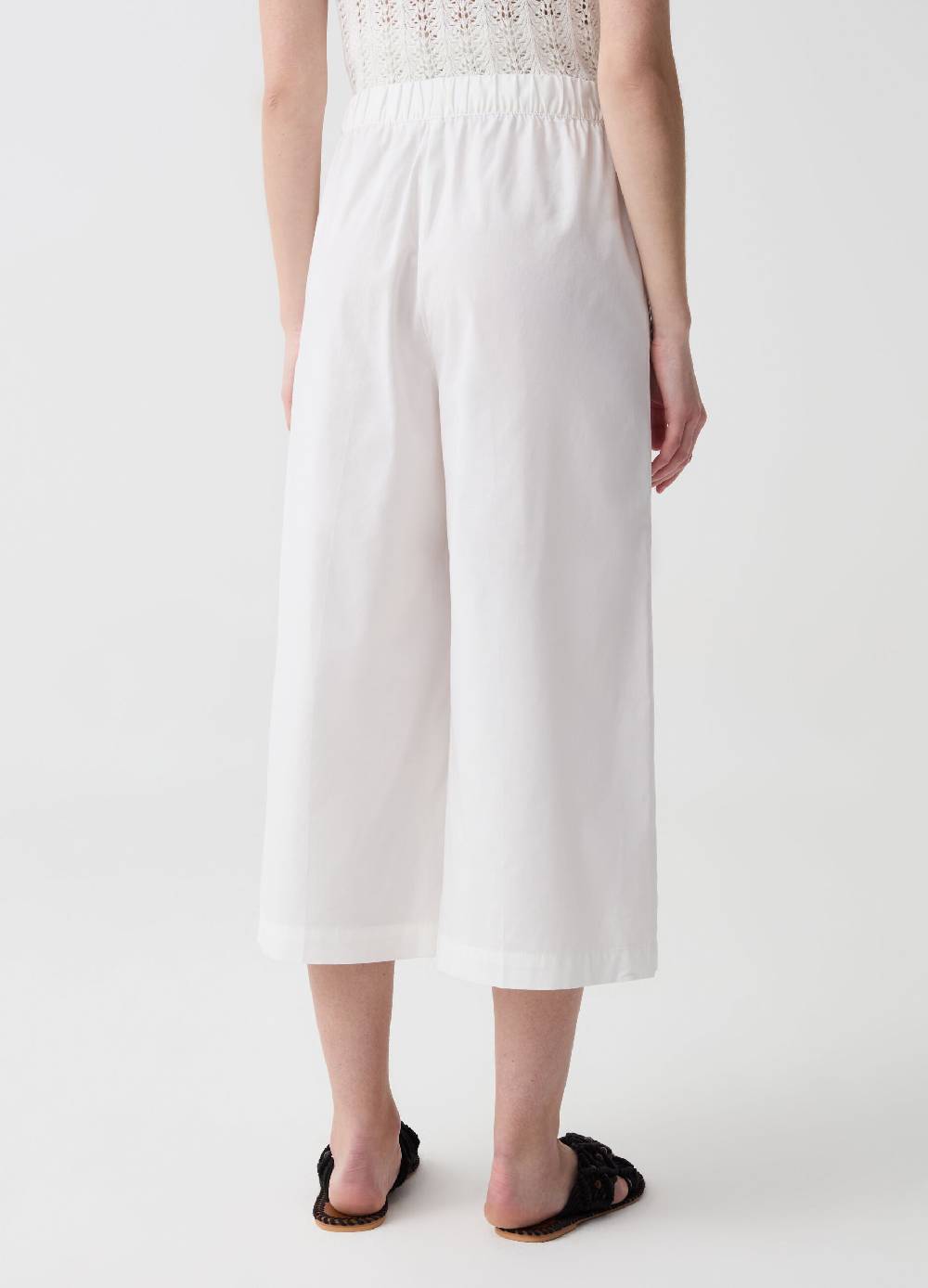 Ovs Pantalone Capri Wide Leg