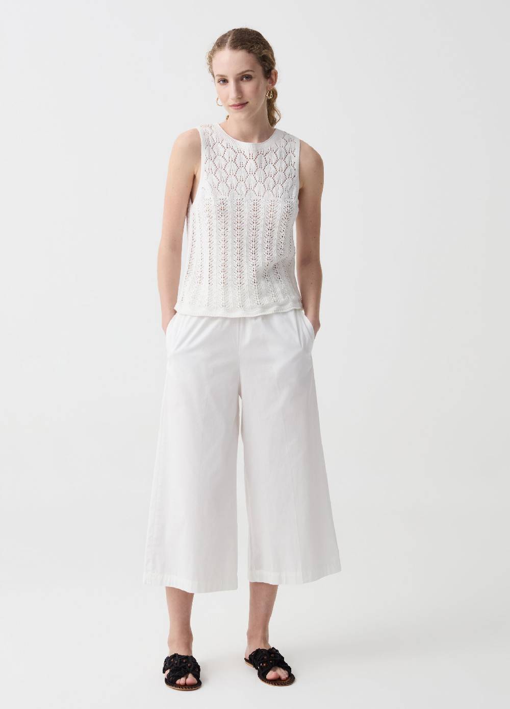 Ovs Pantalone capri wide leg