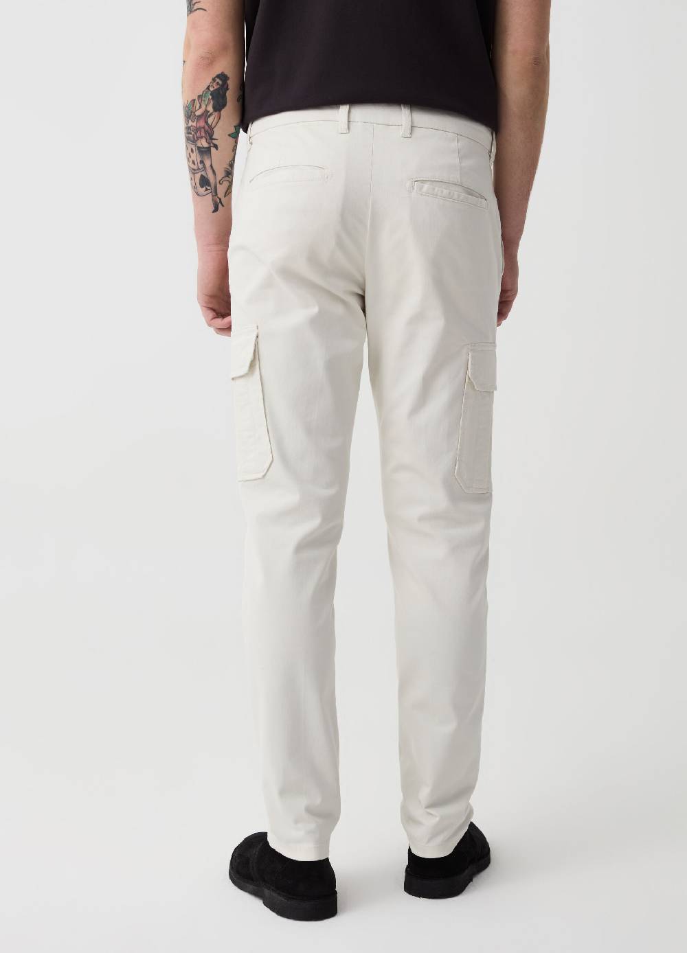 Ovs Pantalone Cargo In Cotone Stretch