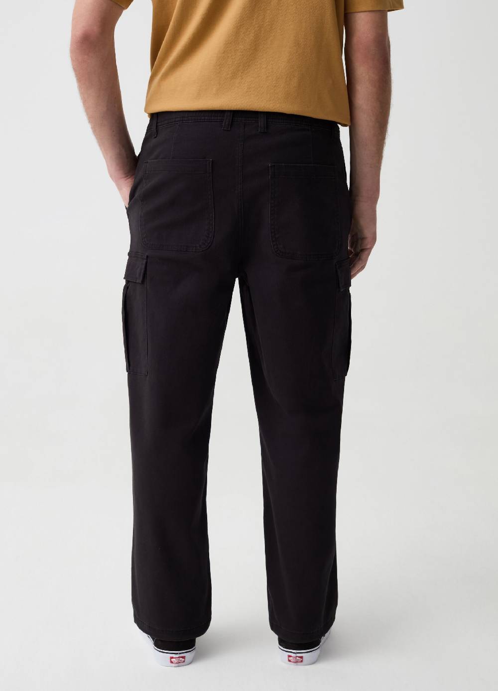 Ovs Pantalone Cargo In Cotone Stretch