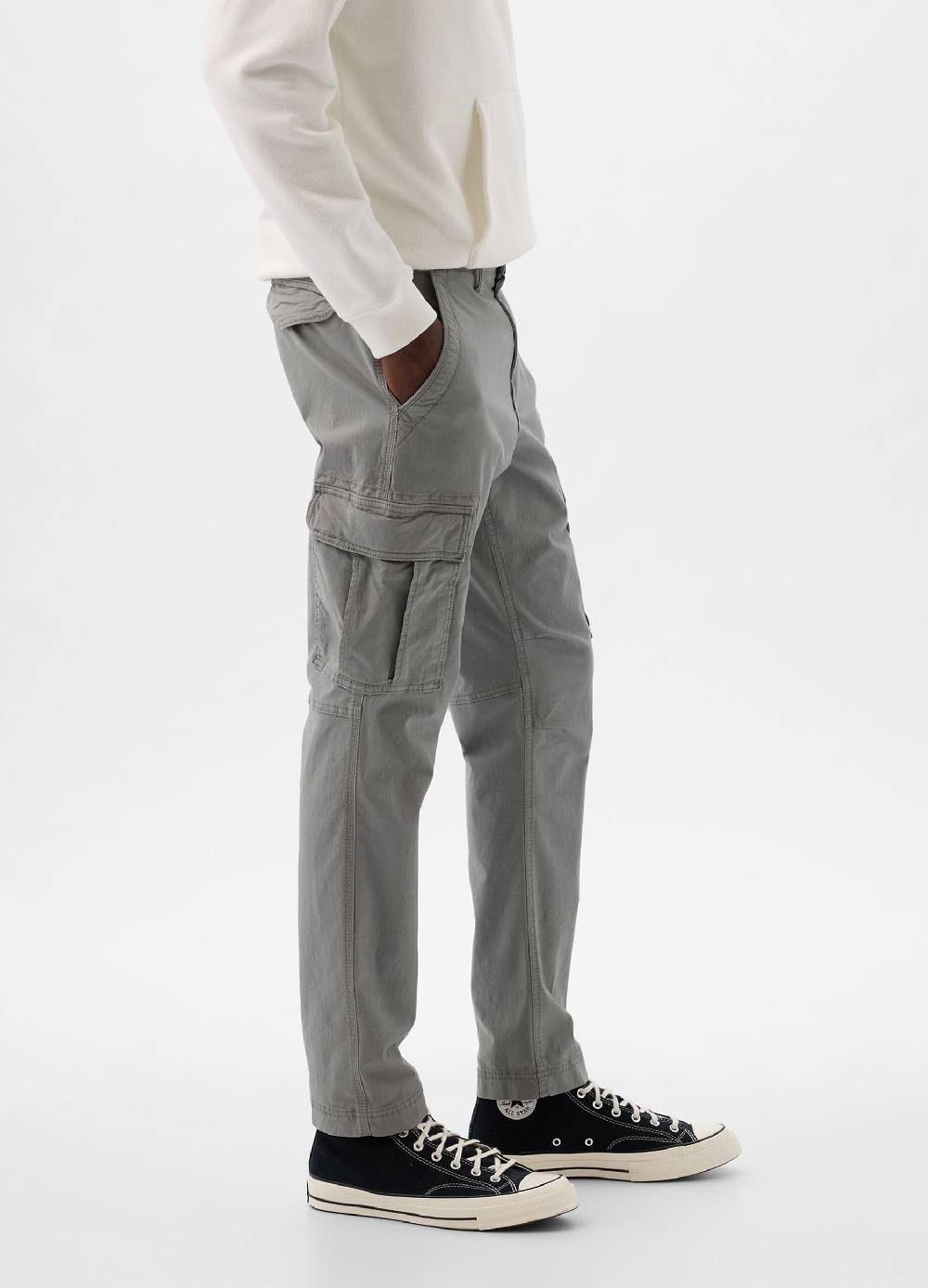 Ovs Pantalone Cargo In Cotone Stretch