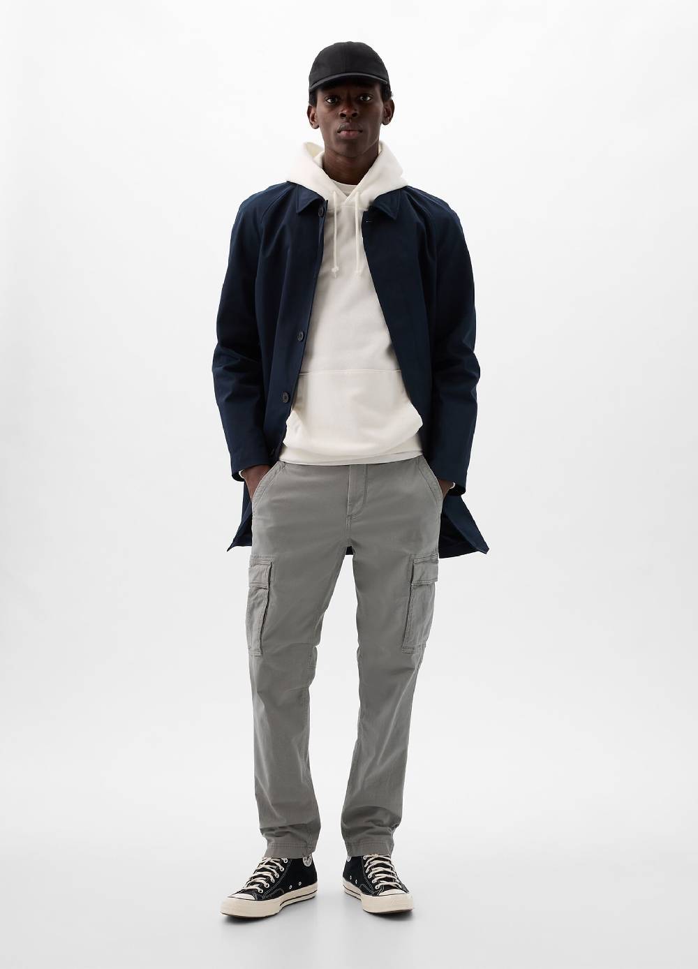 Ovs Pantalone cargo in cotone stretch