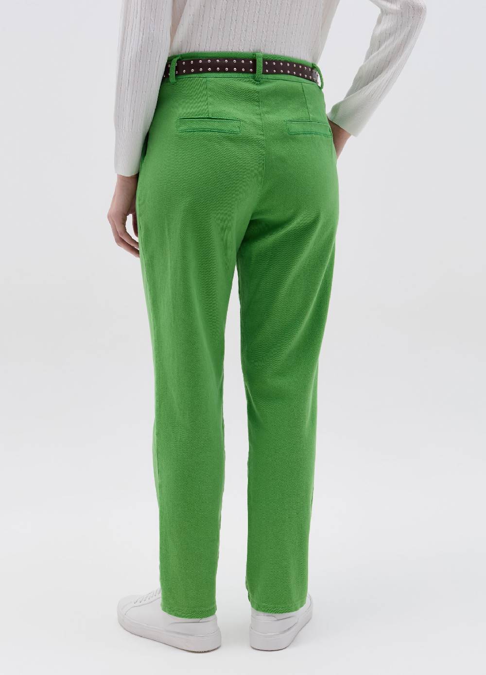 Ovs Pantalone Carrot Fit Con Cintura E Pinces