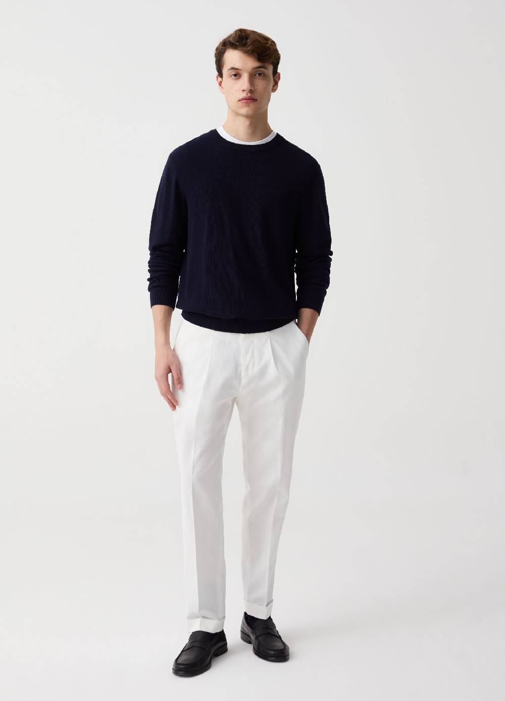 Ovs Pantalone chino con pinces B.ST 1957