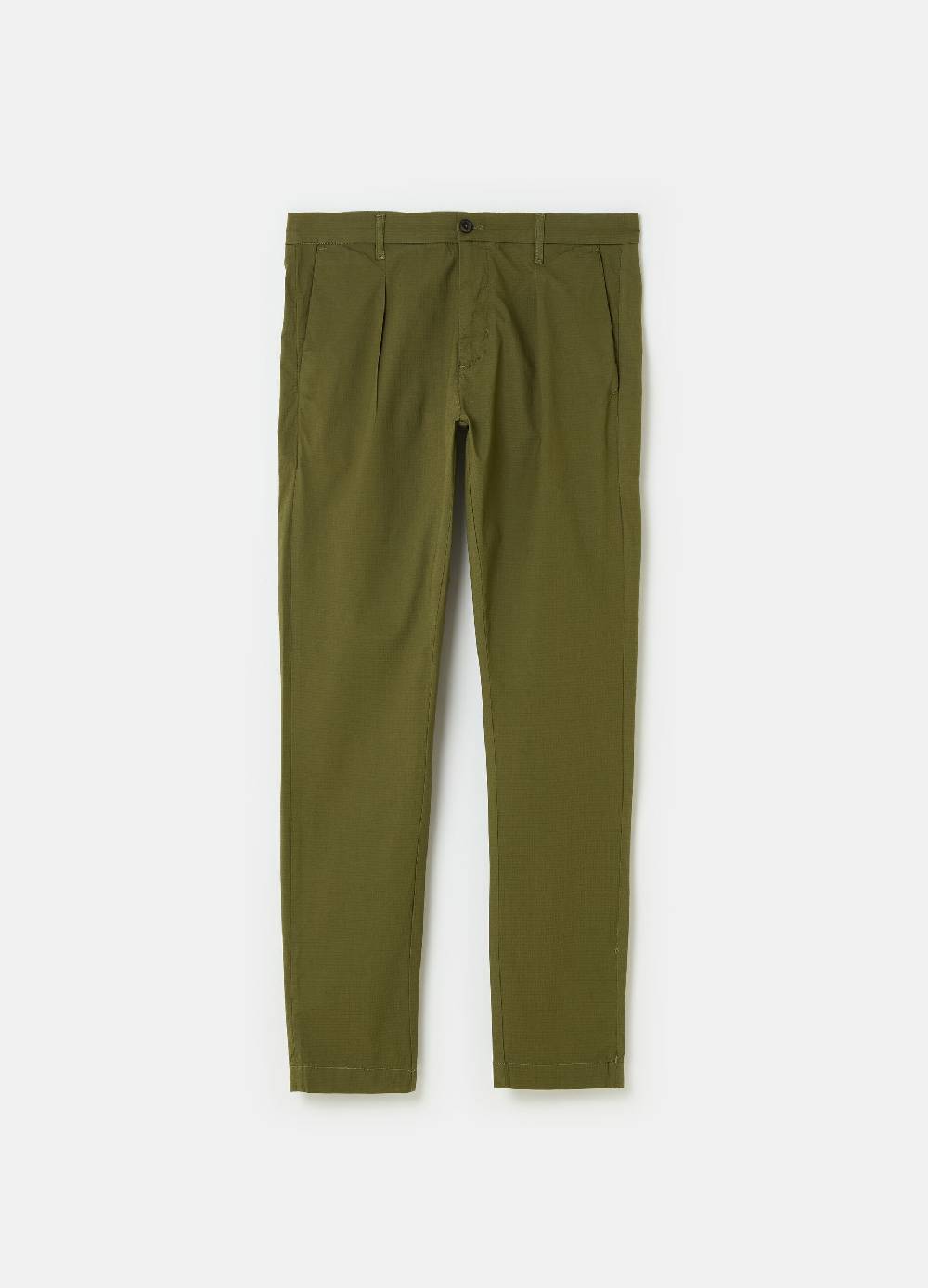 Ovs Pantalone Chino Con Trama Ripstop