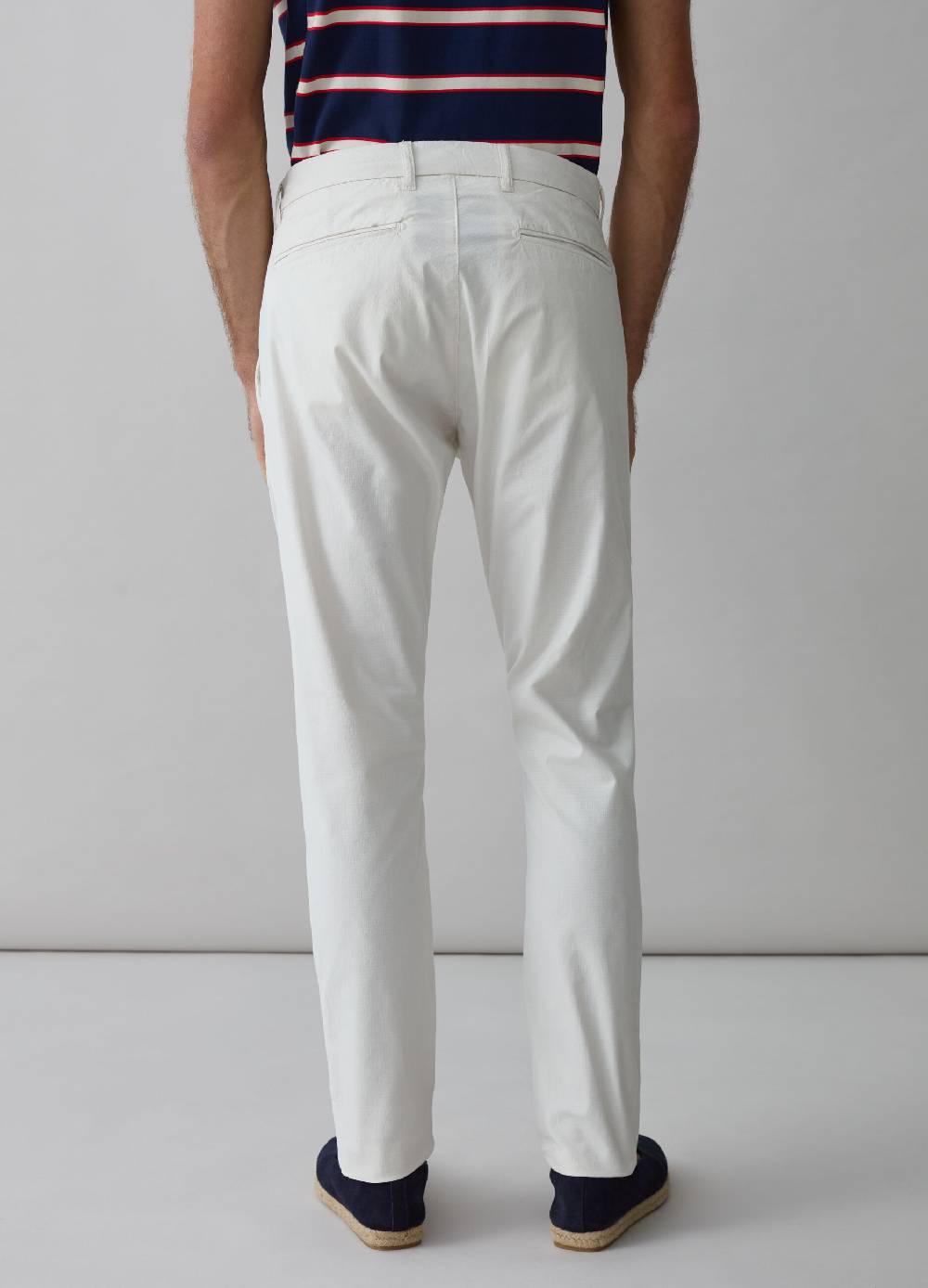 Ovs Pantalone Chino Con Trama Ripstop