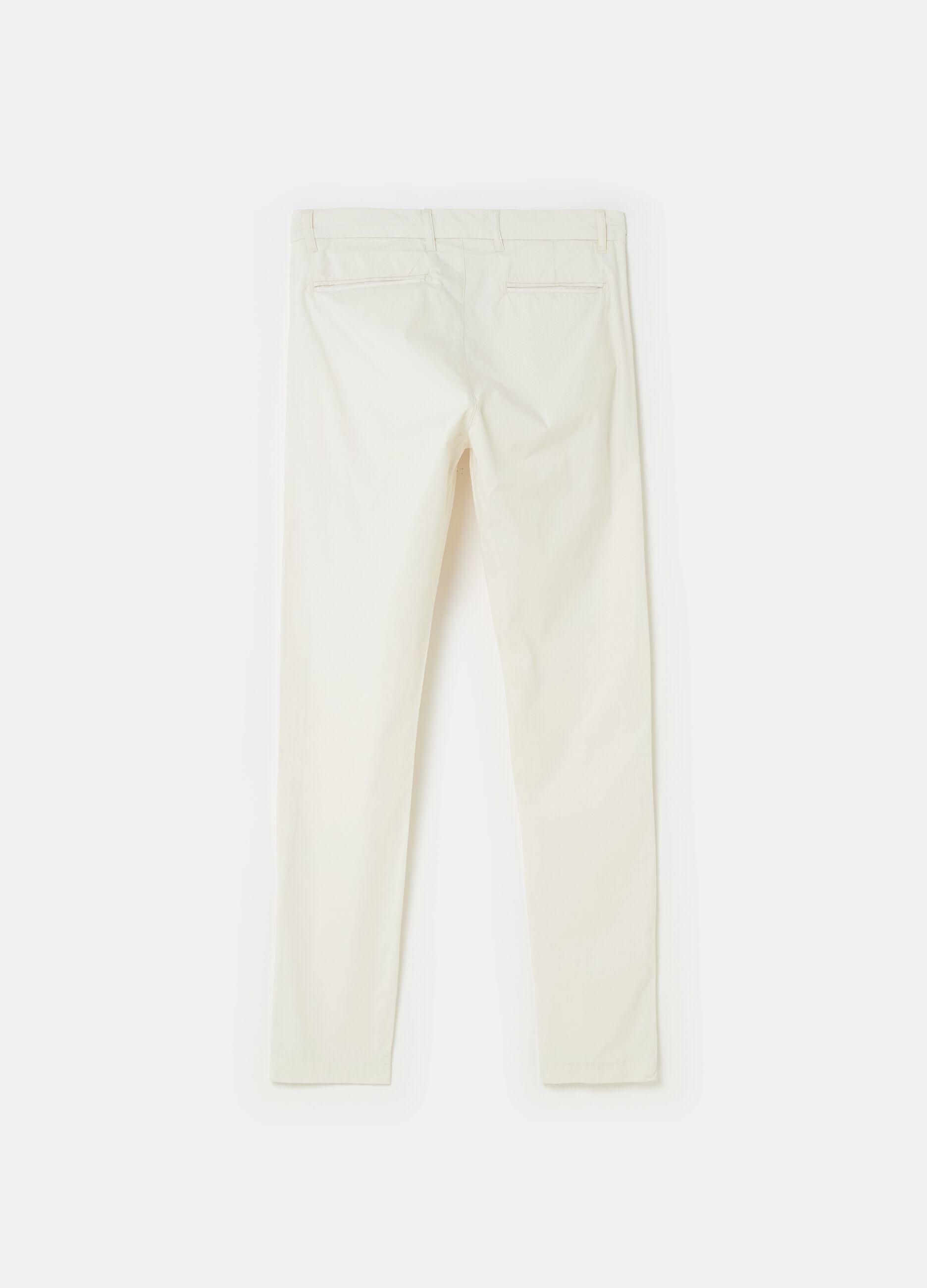 Ovs Pantalone Chino Con Trama Ripstop