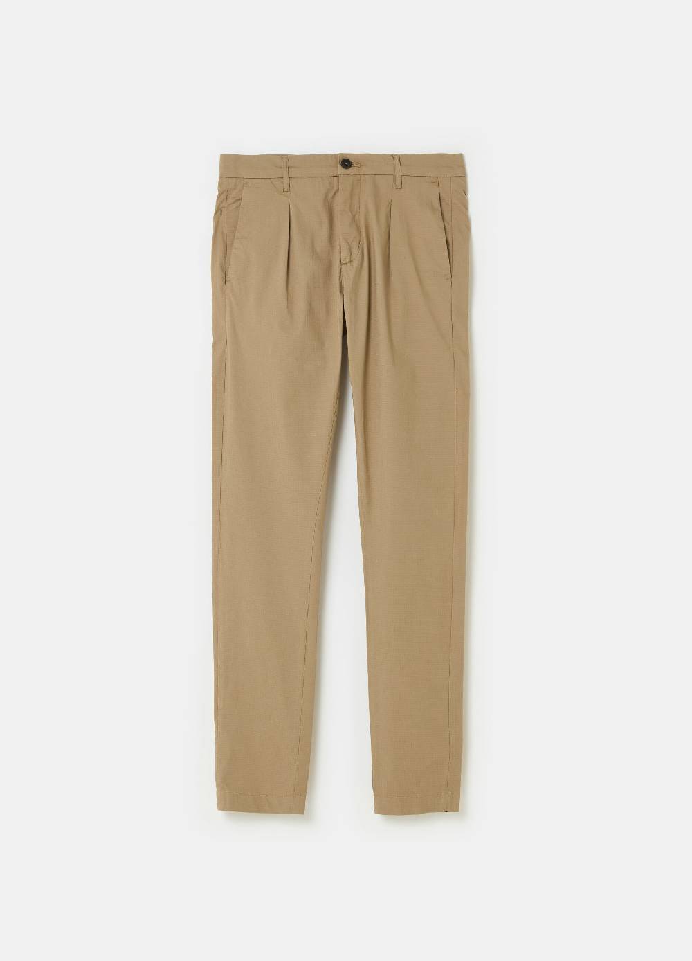 Ovs Pantalone Chino Con Trama Ripstop