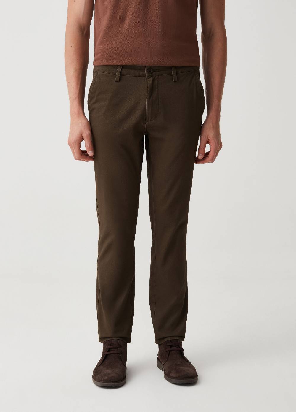 Ovs Pantalone Chino In Cotone