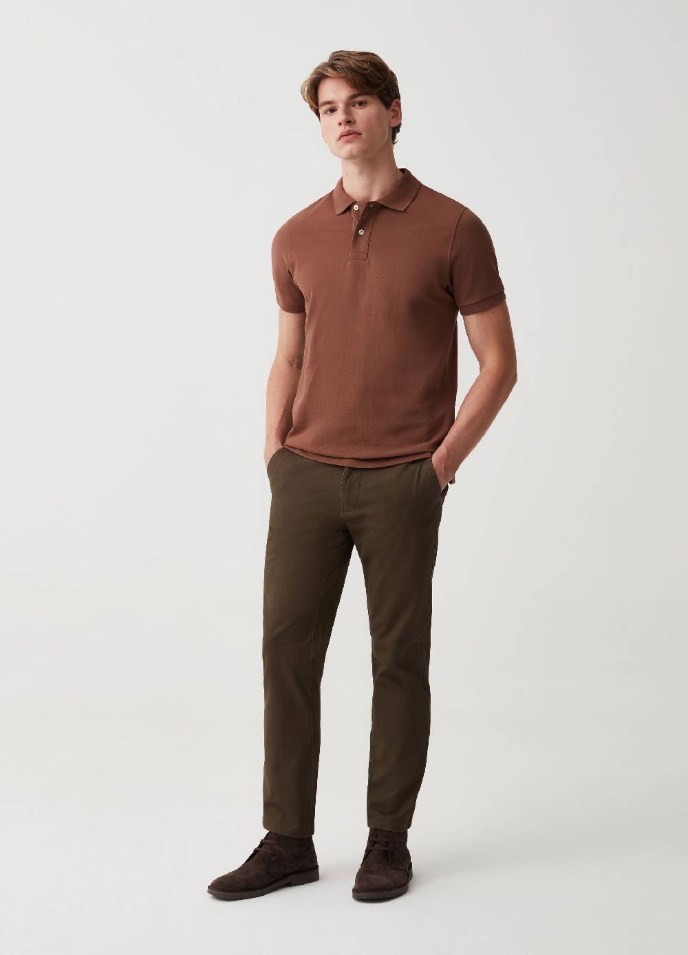 Ovs Pantalone chino in cotone