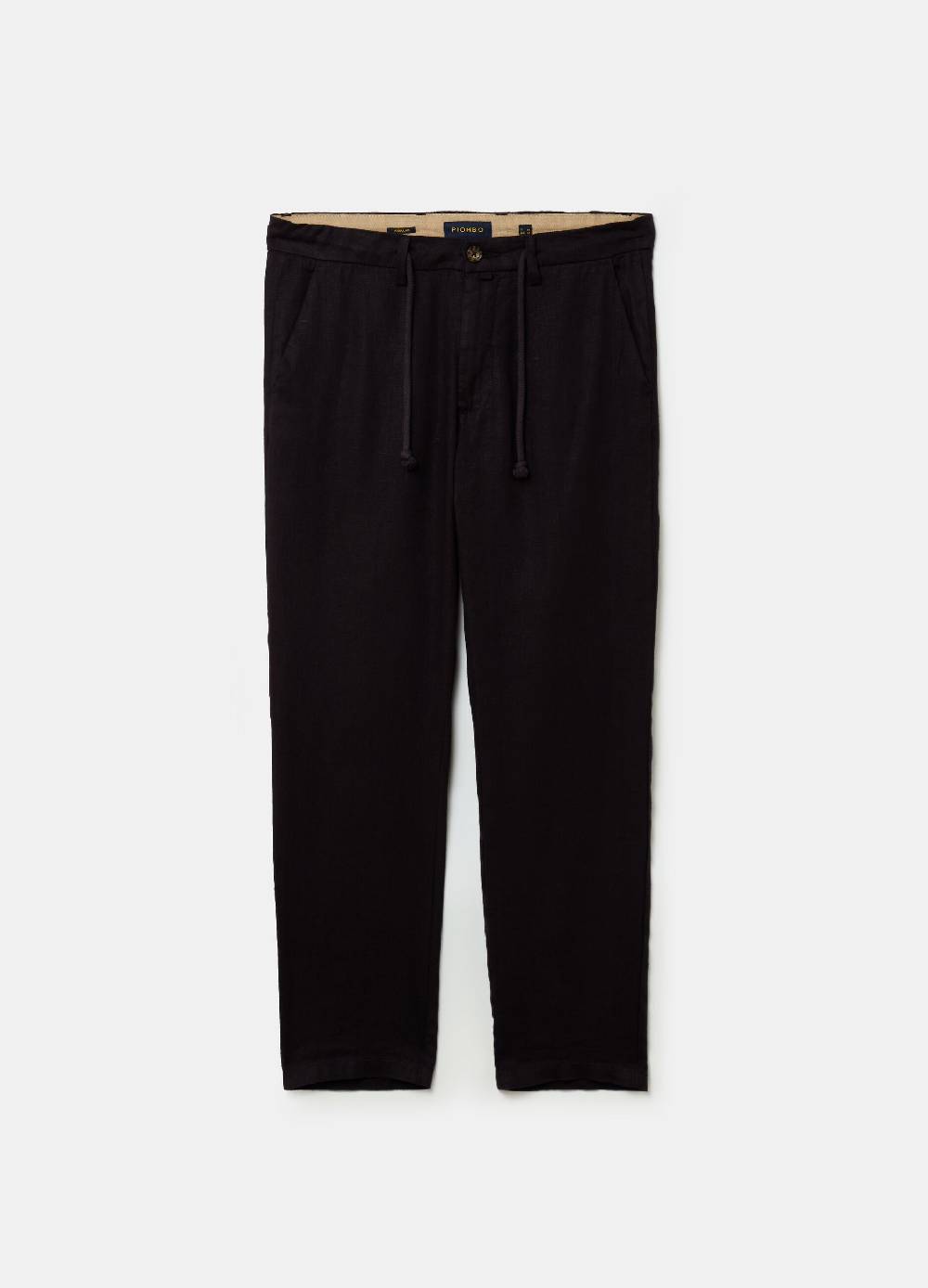 Ovs Pantalone Chino In Lino Con Coulisse