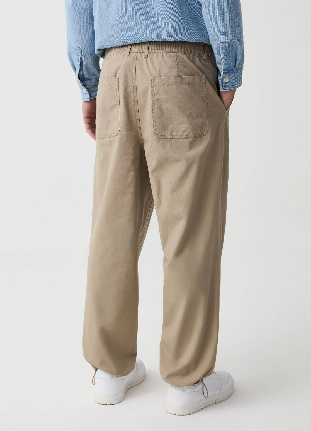 Ovs Pantalone Chino Jogger In Cotone