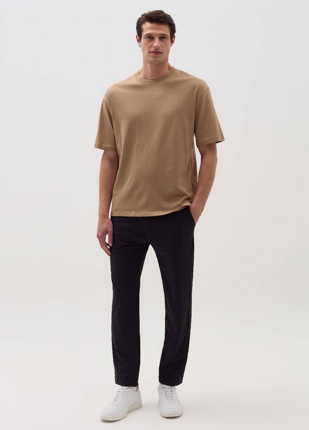 Ovs Pantalone chino jogger in tessuto tecnico