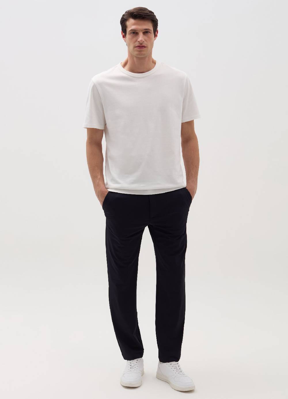 Ovs Pantalone chino jogger in tessuto tecnico