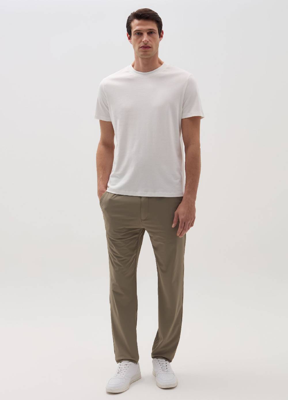 Ovs Pantalone chino jogger in tessuto tecnico