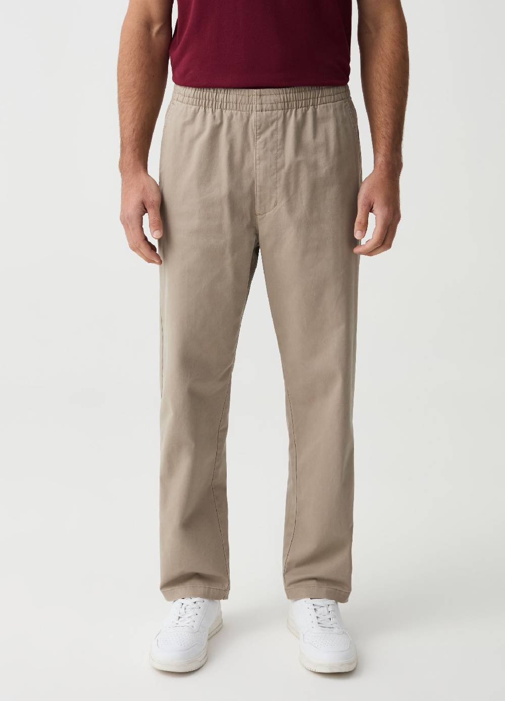 Ovs Pantalone Chino Jogger Relaxed Fit