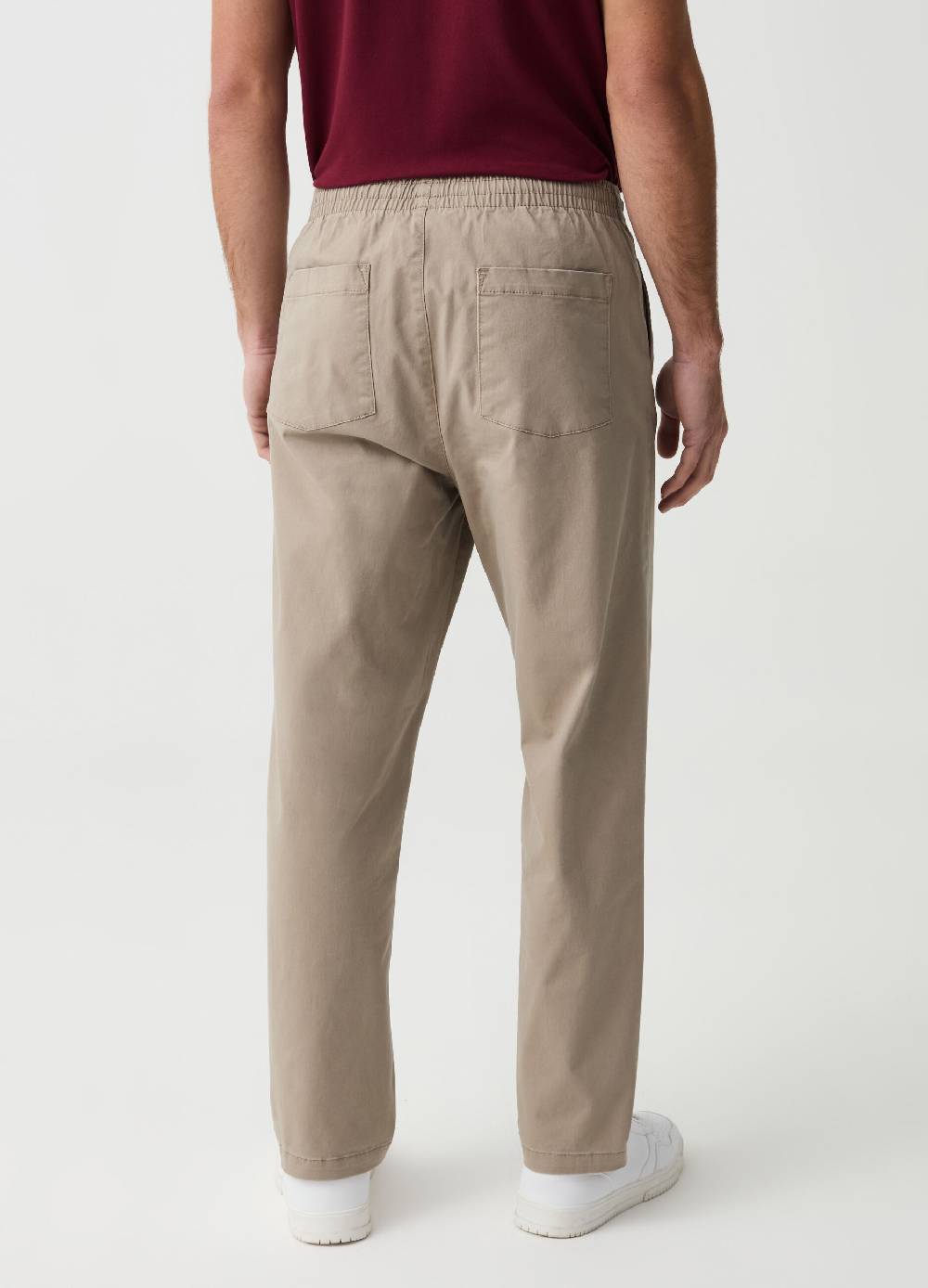 Ovs Pantalone Chino Jogger Relaxed Fit