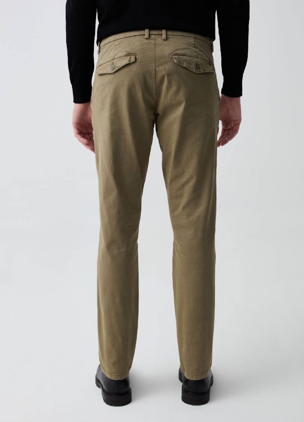 Ovs Pantalone Chino Slim Fit In Cotone Stretch