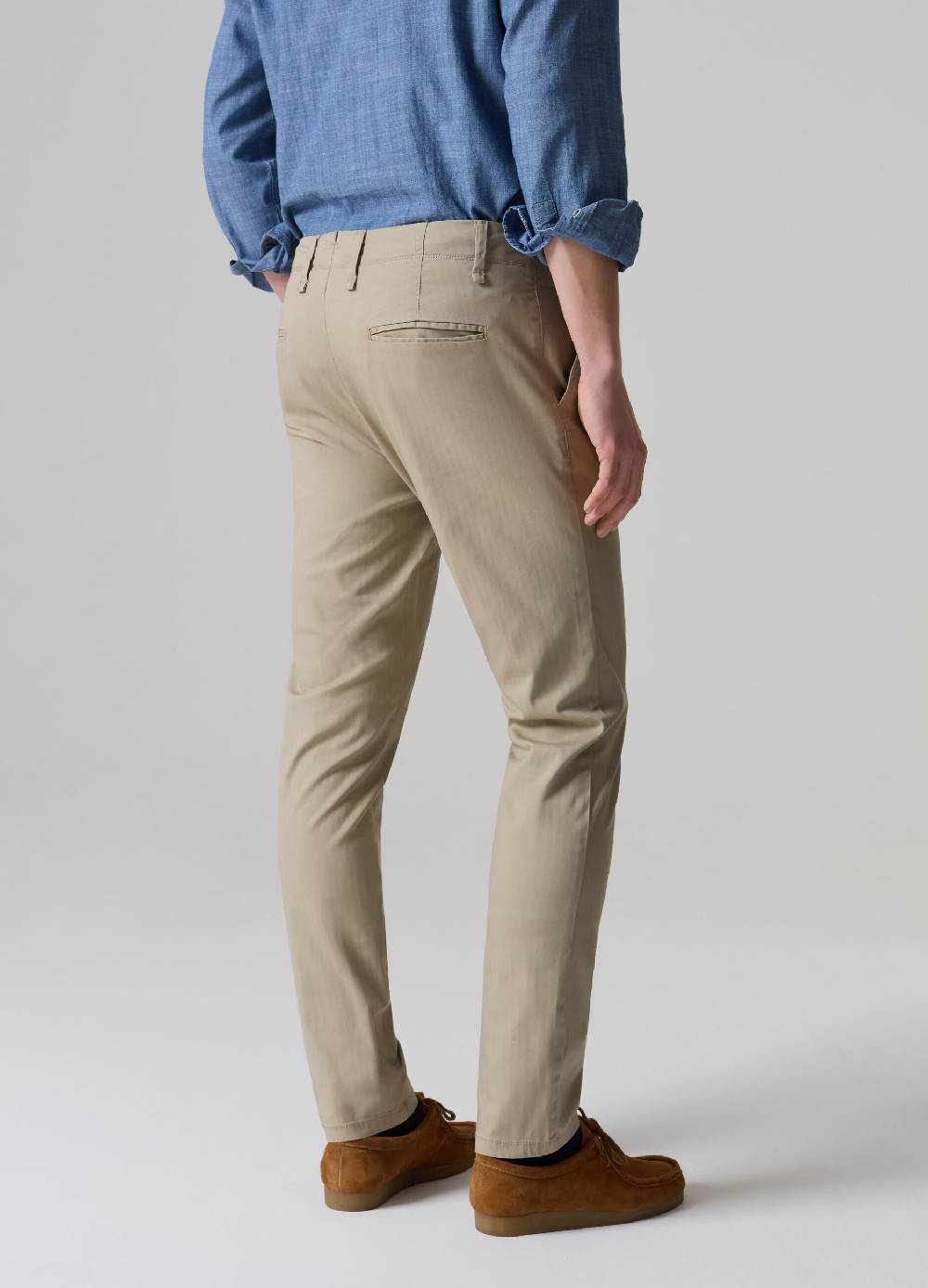 Ovs Pantalone Chino Slim Fit In Cotone Stretch