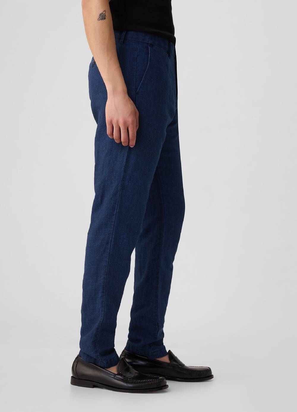 Ovs Pantalone Chino Slim Fit In Lino E Cotone