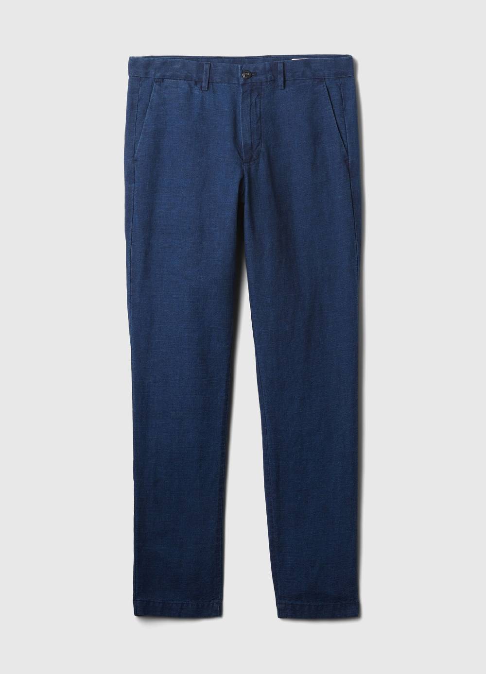 Ovs Pantalone Chino Slim Fit In Lino E Cotone