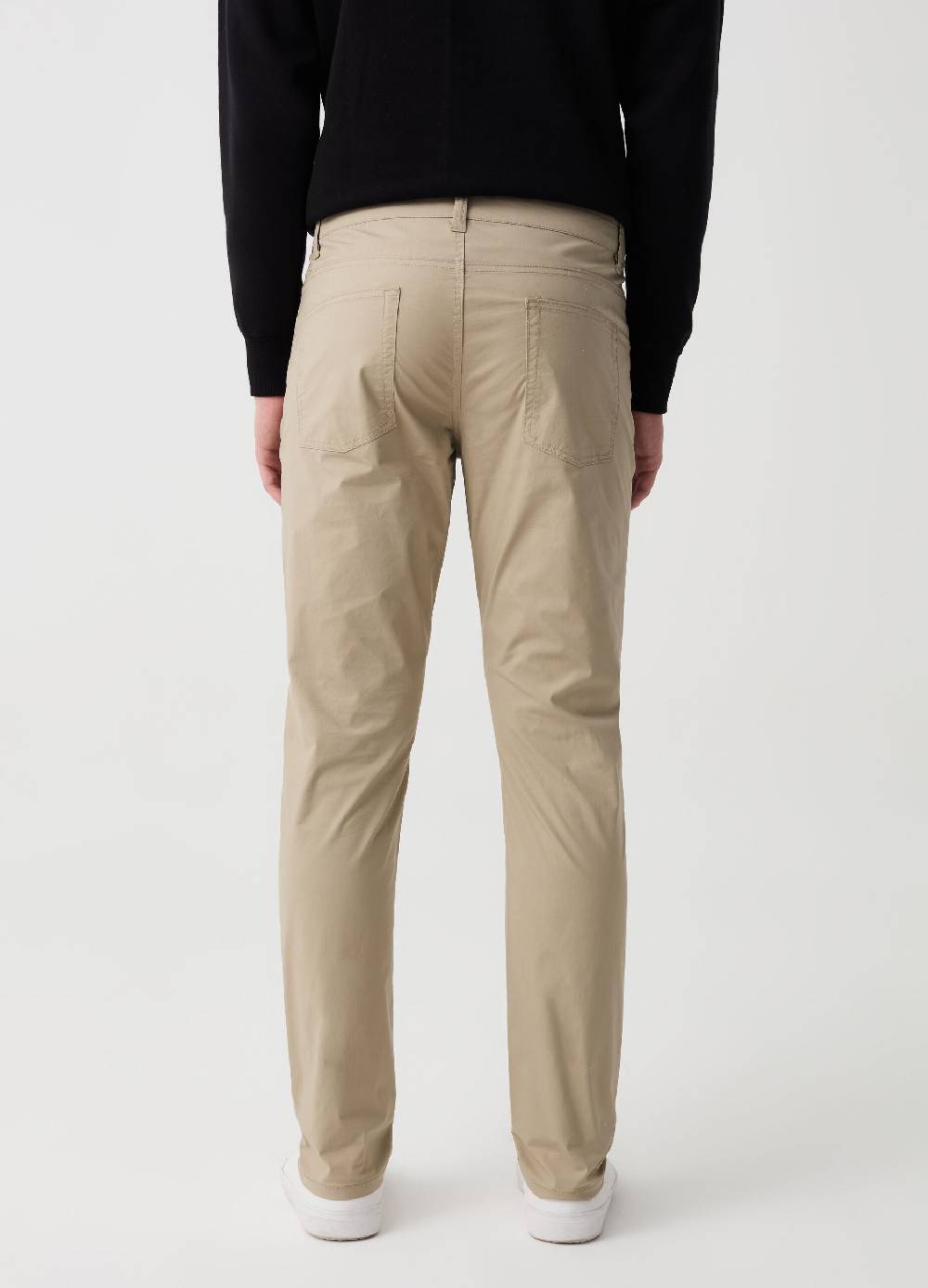 Ovs Pantalone Cinque Tasche In Cotone Stretch