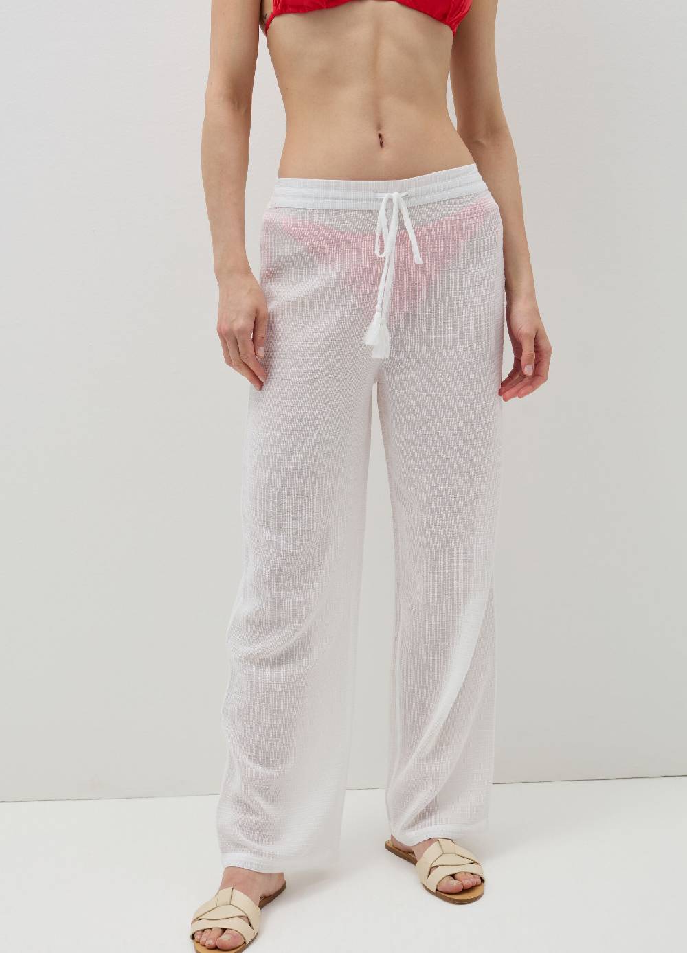 Ovs Pantalone Copri Costume Con Nappine