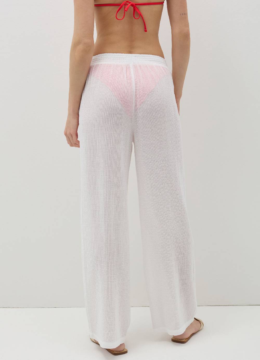 Ovs Pantalone Copri Costume Con Nappine