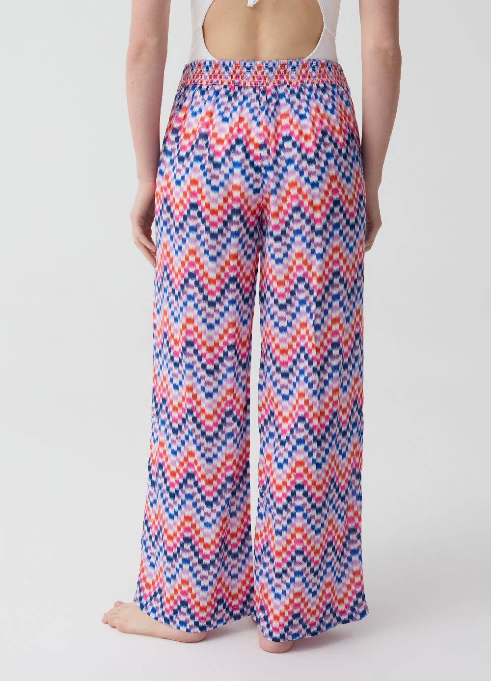 Ovs Pantalone Copri Costume Stampa Pixellata