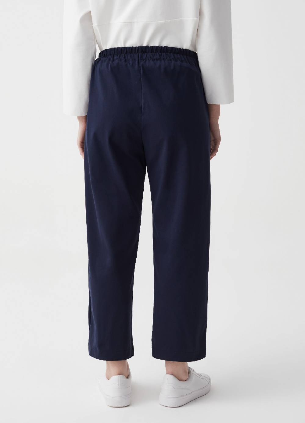 Ovs Pantalone Crop A Sigaretta Con Bottoni