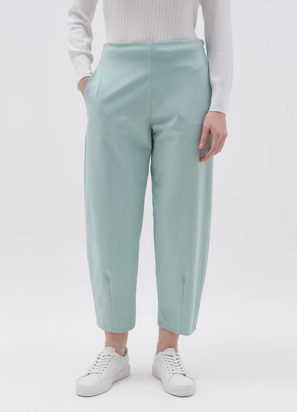 Ovs Pantalone Cropped Carrot Fit