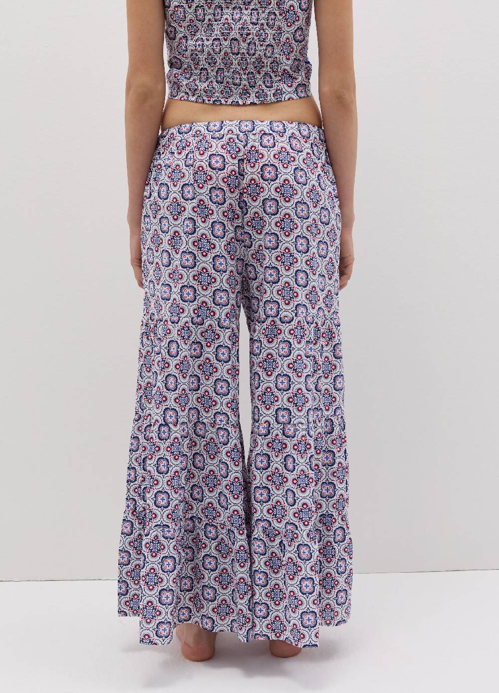 Ovs Pantalone Estivo Wide Leg Positano