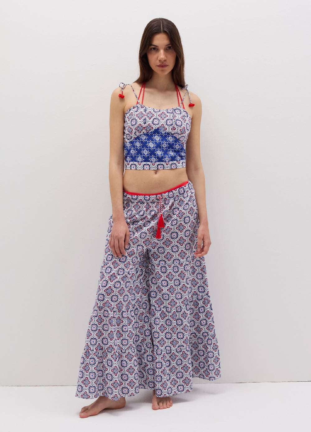 Ovs Pantalone estivo wide leg Positano