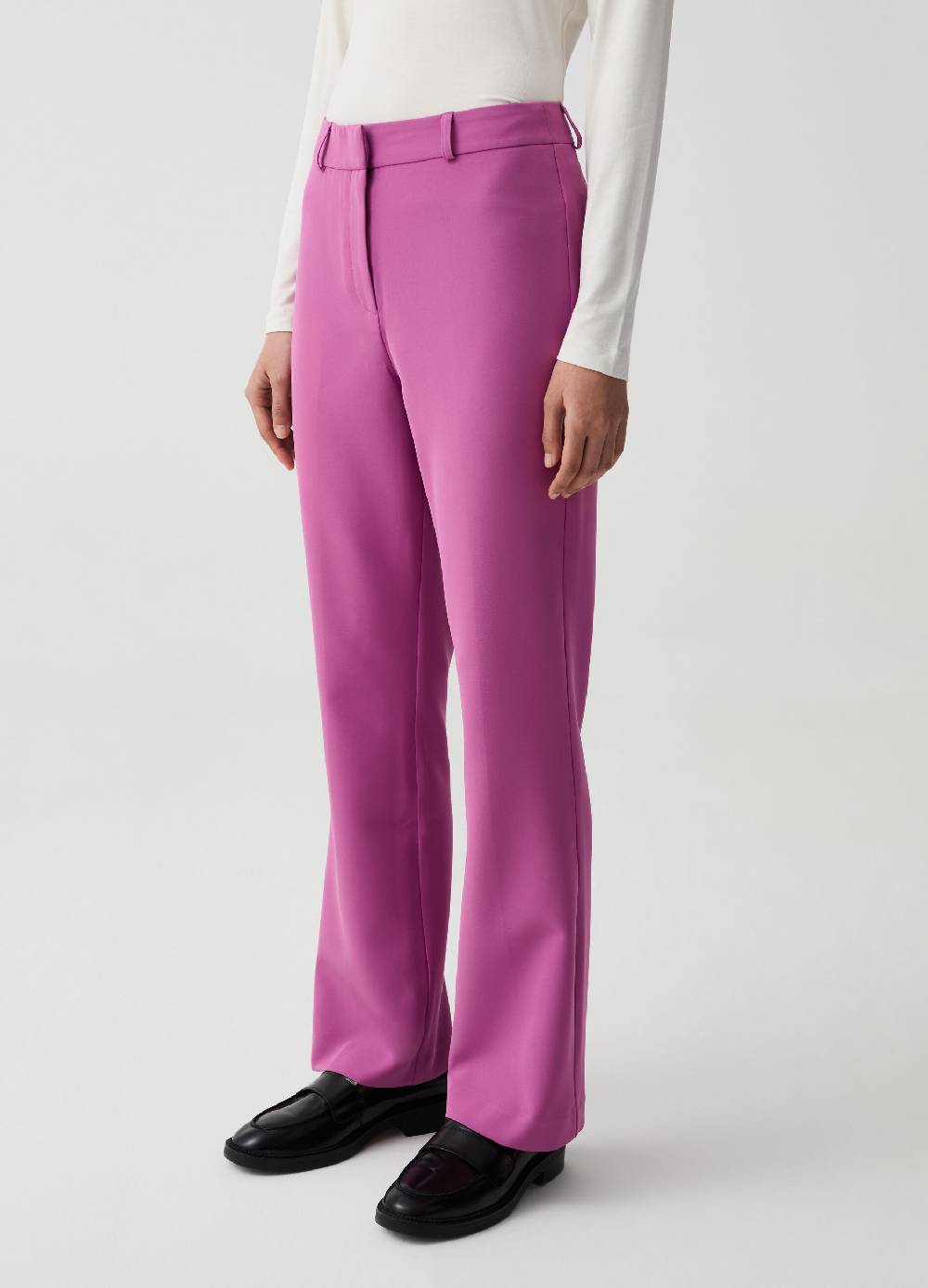 Ovs Pantalone Flare Fit Stretch