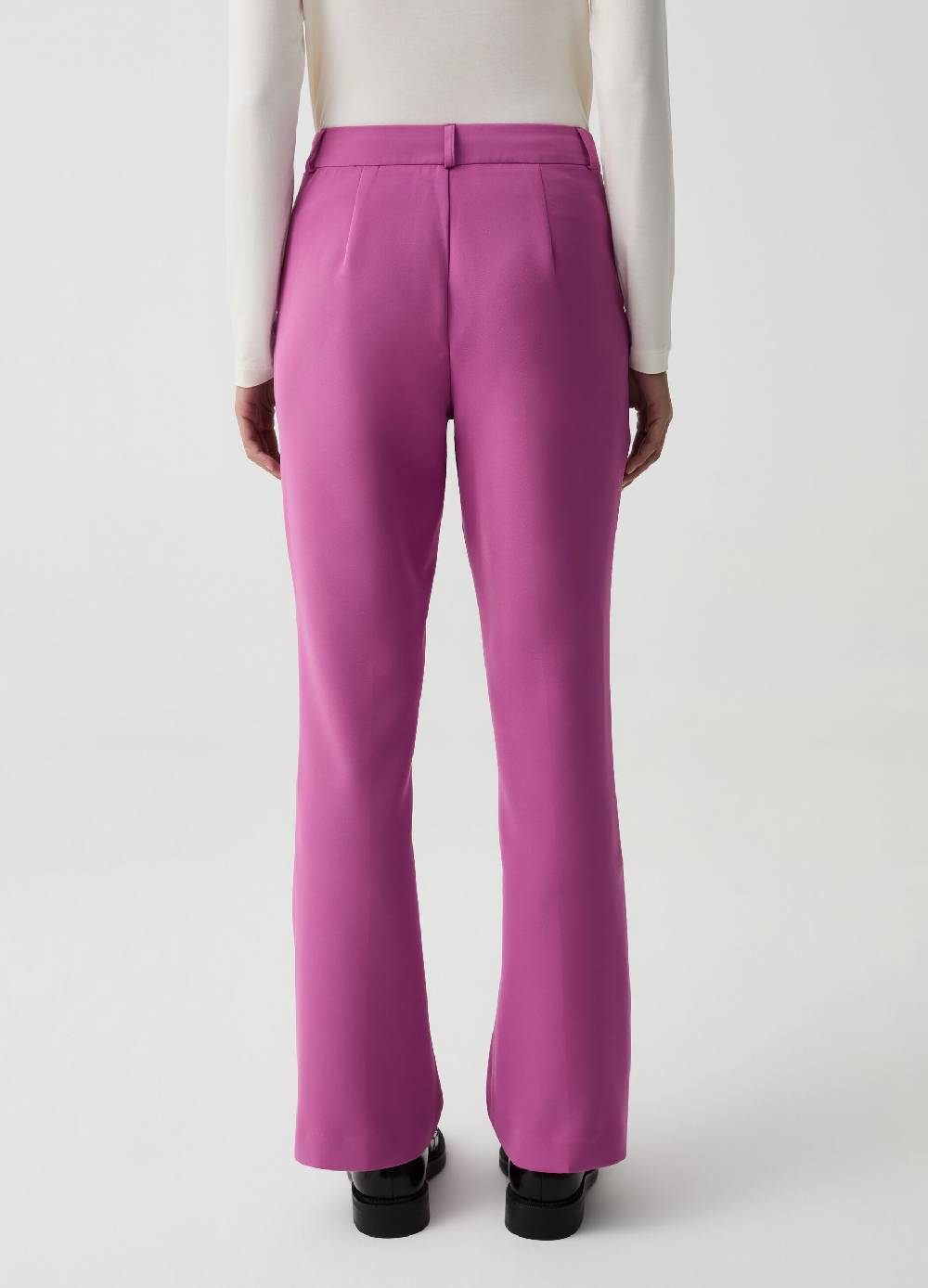 Ovs Pantalone Flare Fit Stretch