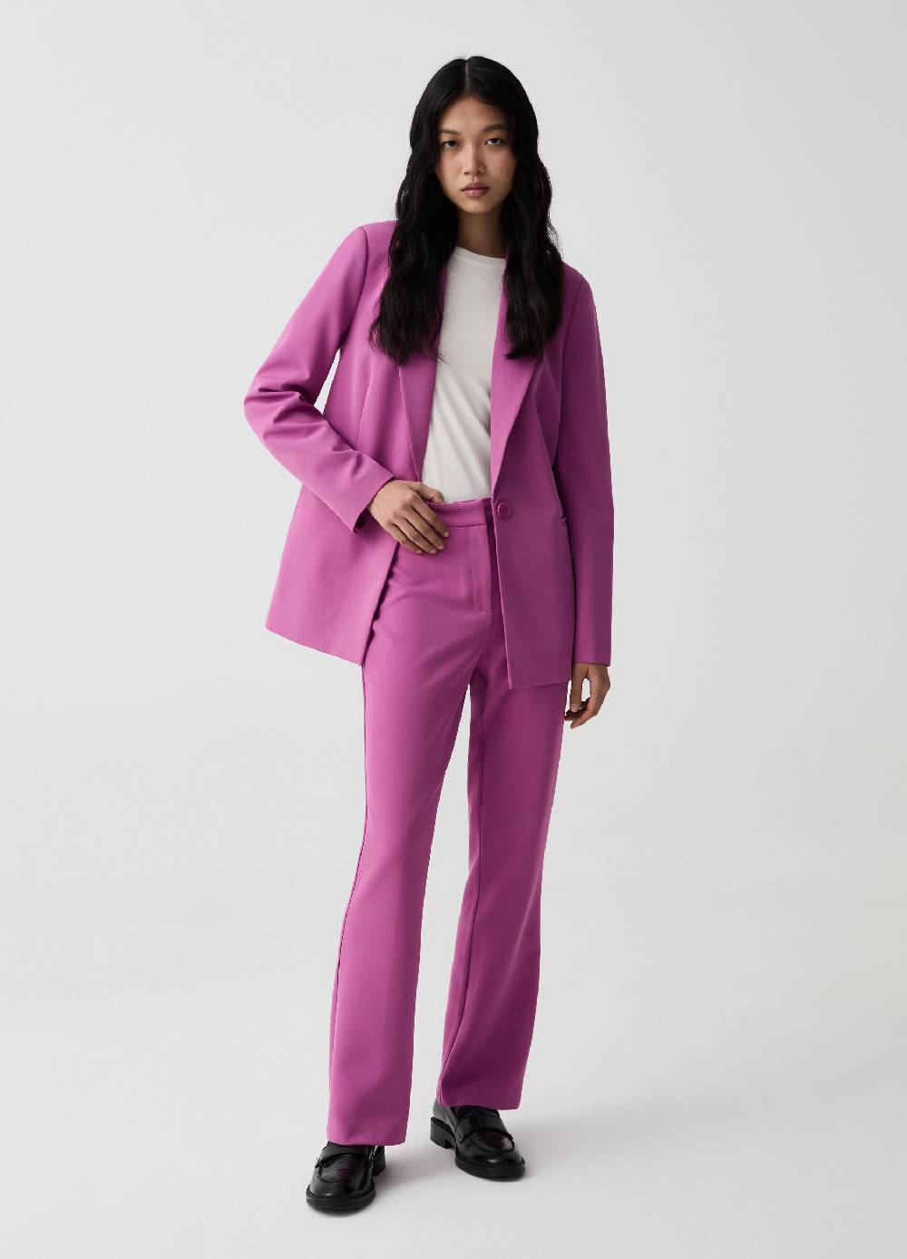 Ovs Pantalone flare fit stretch