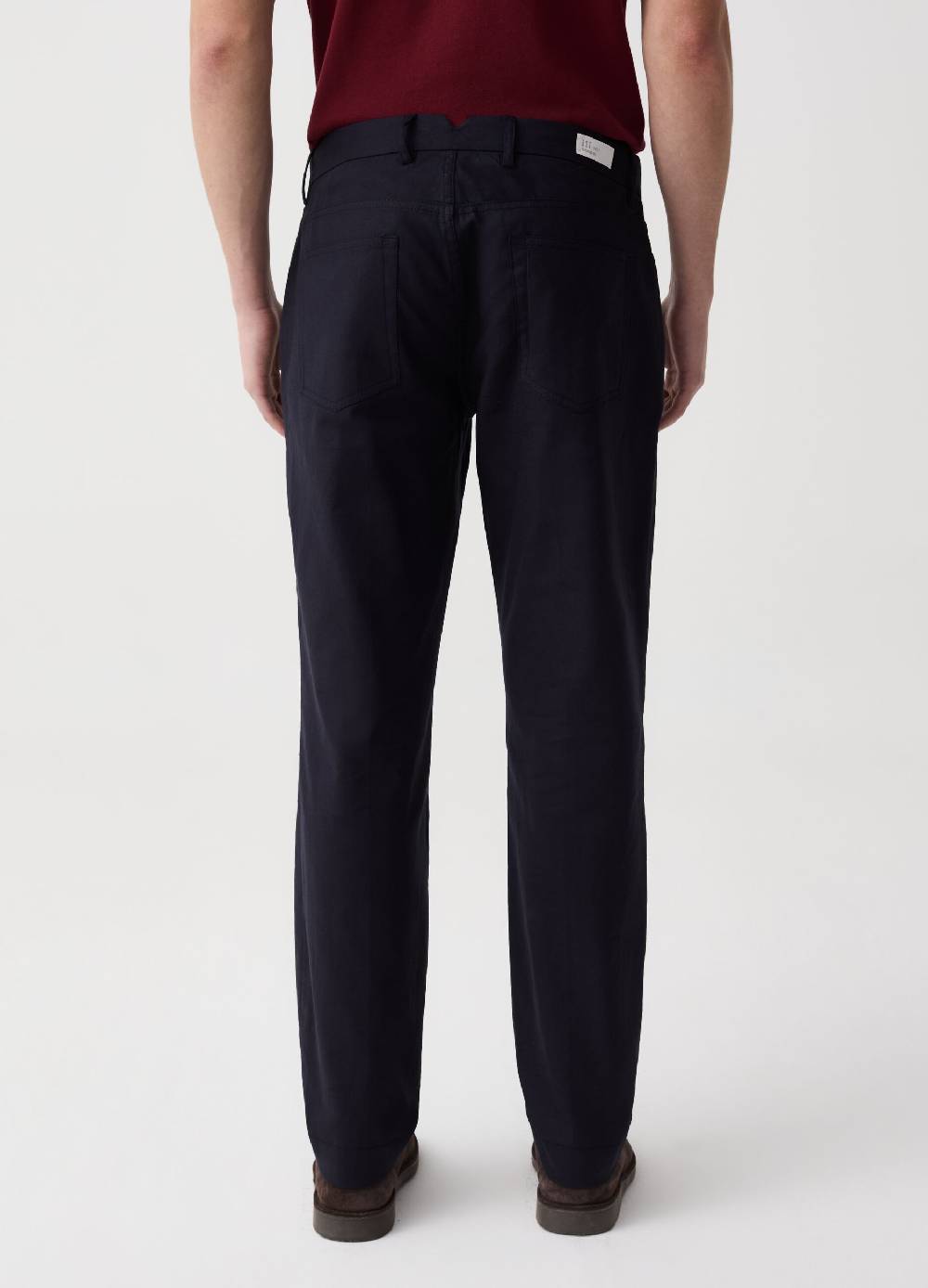 Ovs Pantalone In Lino Cinque Tasche B.ST 1957