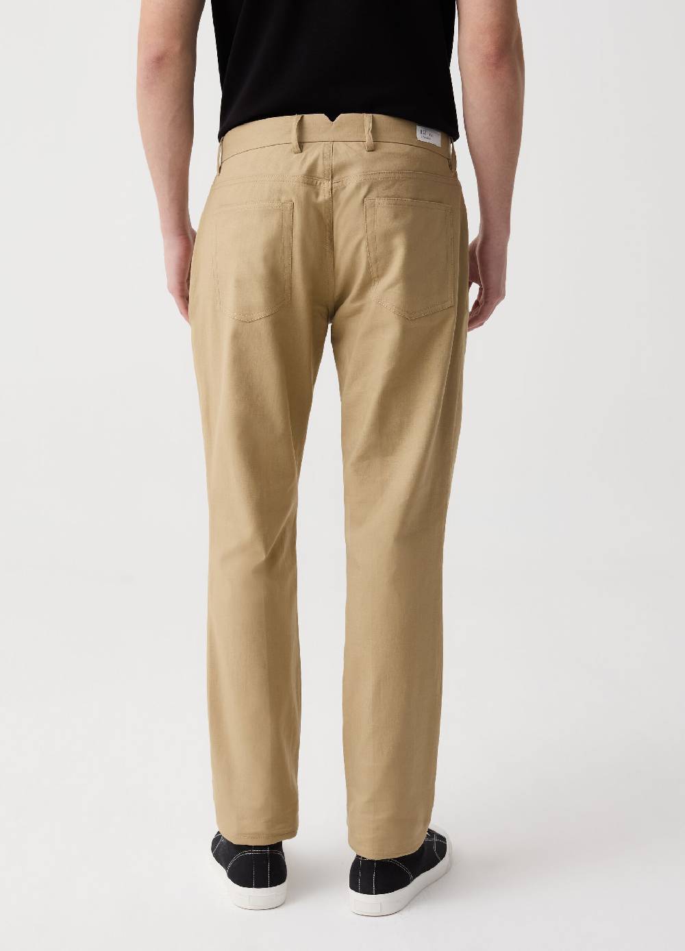 Ovs Pantalone In Lino Cinque Tasche B.ST 1957