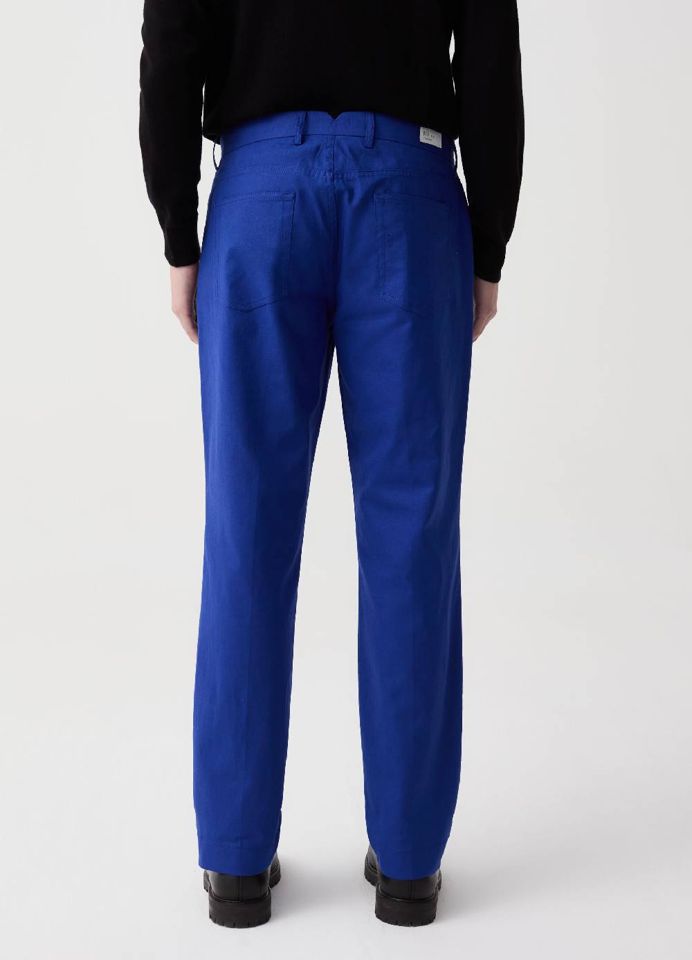 Ovs Pantalone In Lino Cinque Tasche B.ST 1957