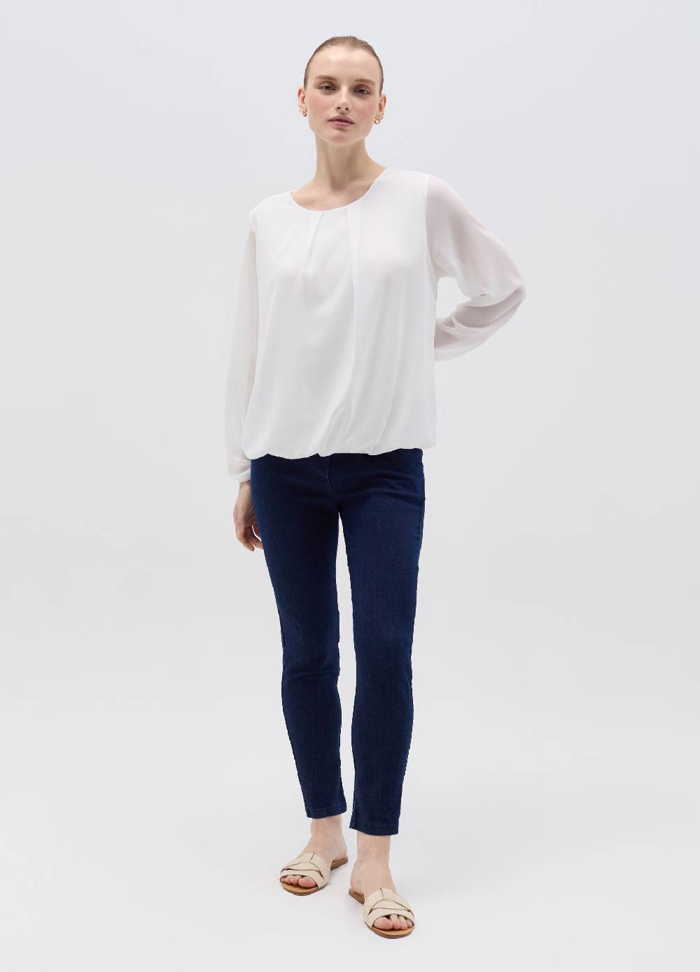 Ovs Pantalone joggers a sigaretta in denim