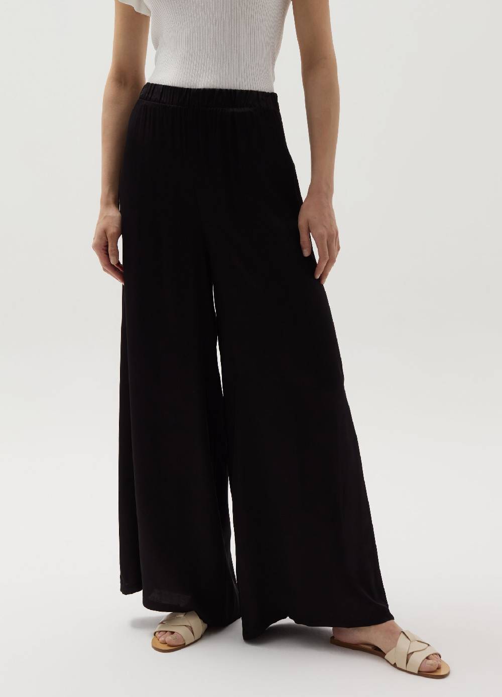 Ovs Pantalone Palazzo In Raso