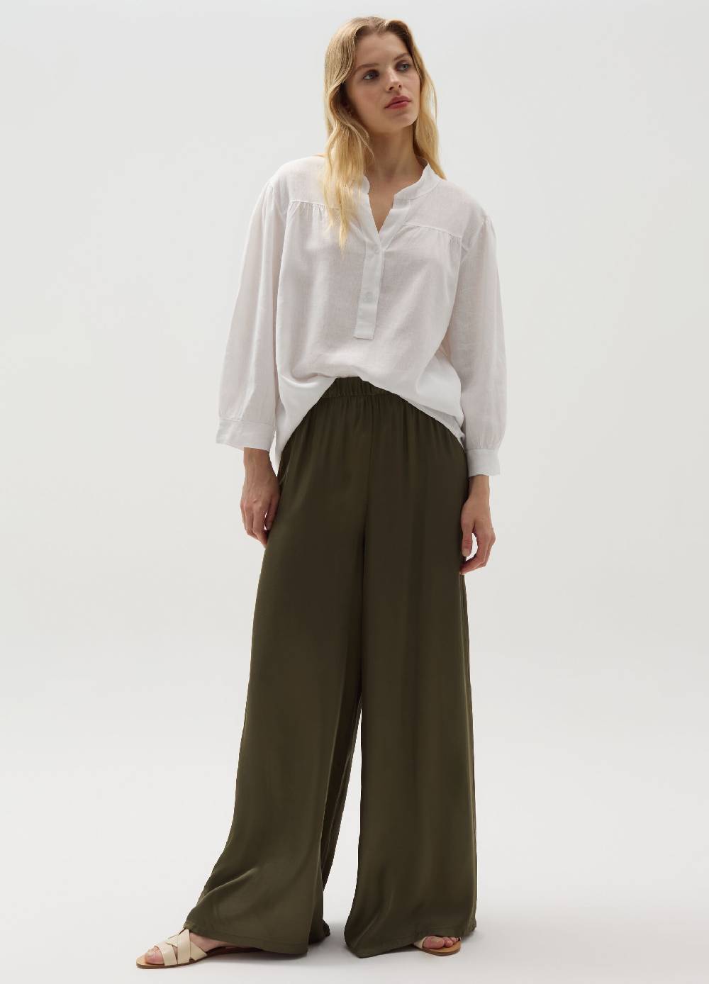 Ovs Pantalone palazzo in raso