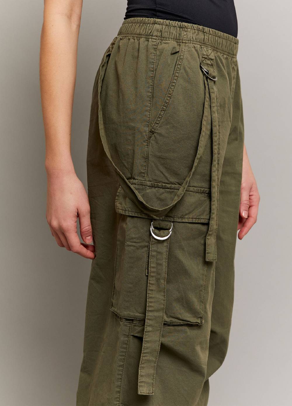 Ovs Pantalone Parachute Cargo In Cotone