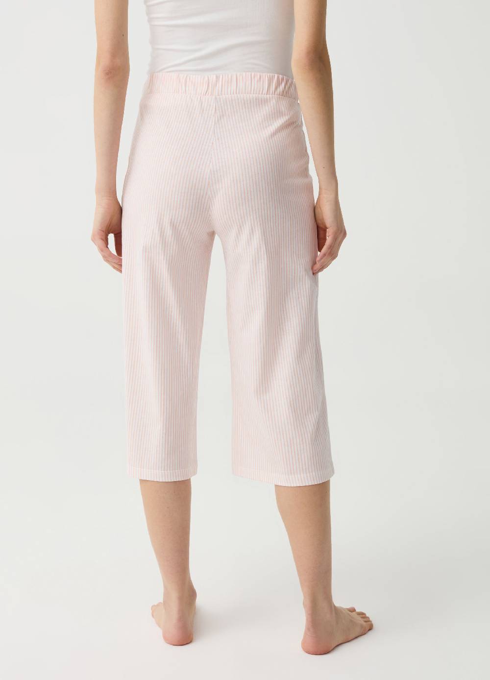 Ovs Pantalone Pigiama Pinocchietto A Righe