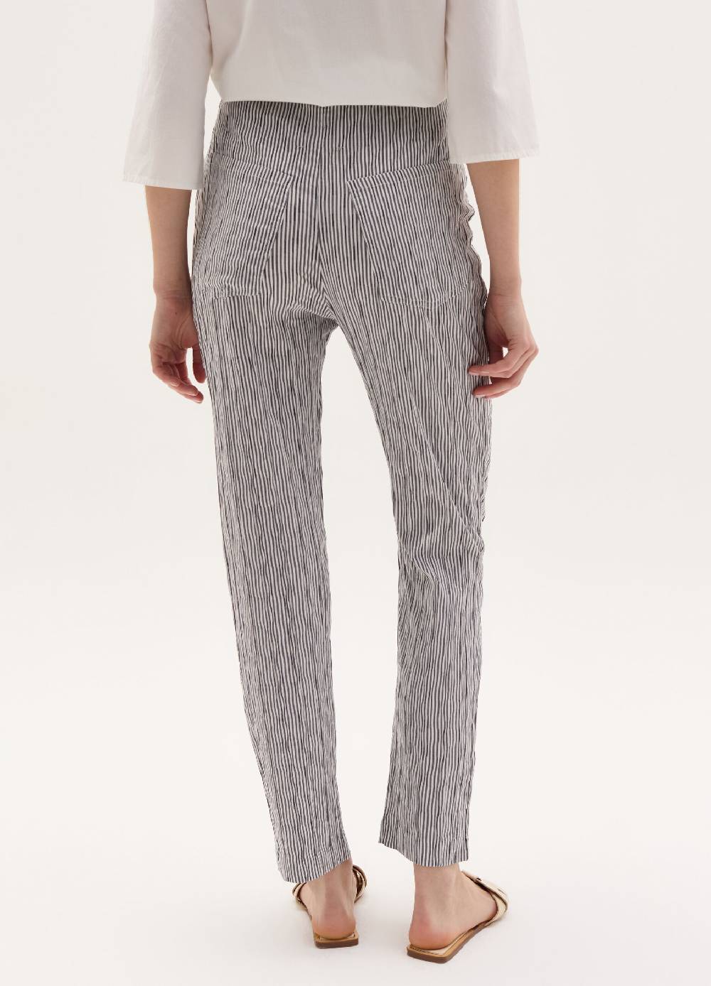 Ovs Pantalone Premaman A Righe Sottili