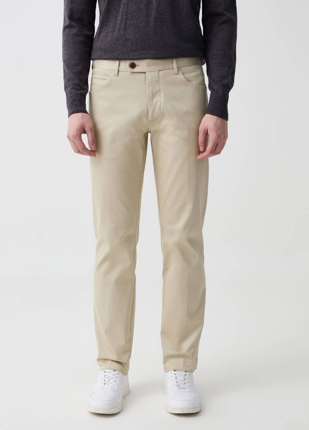 Ovs Pantalone Regular Fit Cinque Tasche B.ST 1957