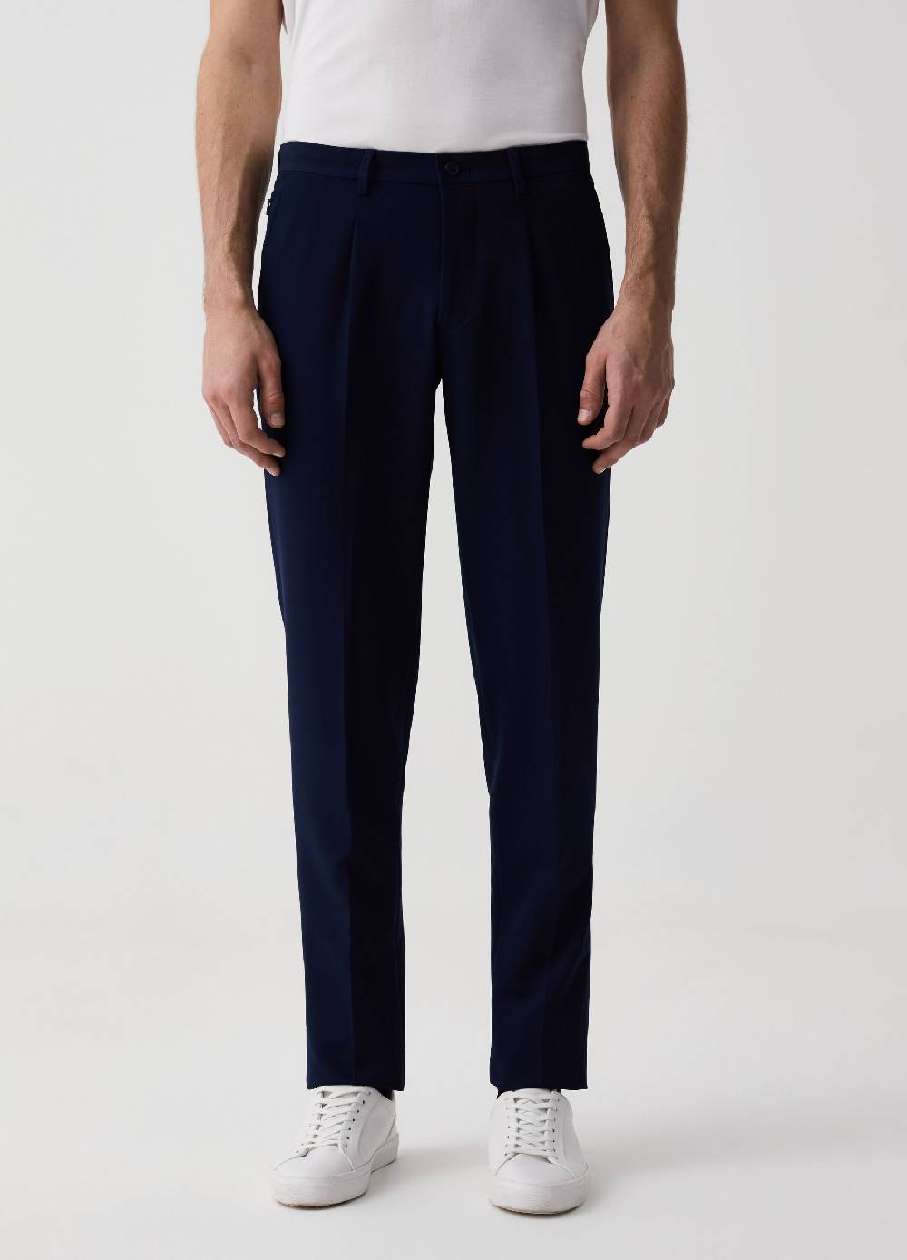 Ovs Pantalone Regular Fit Con Pinces