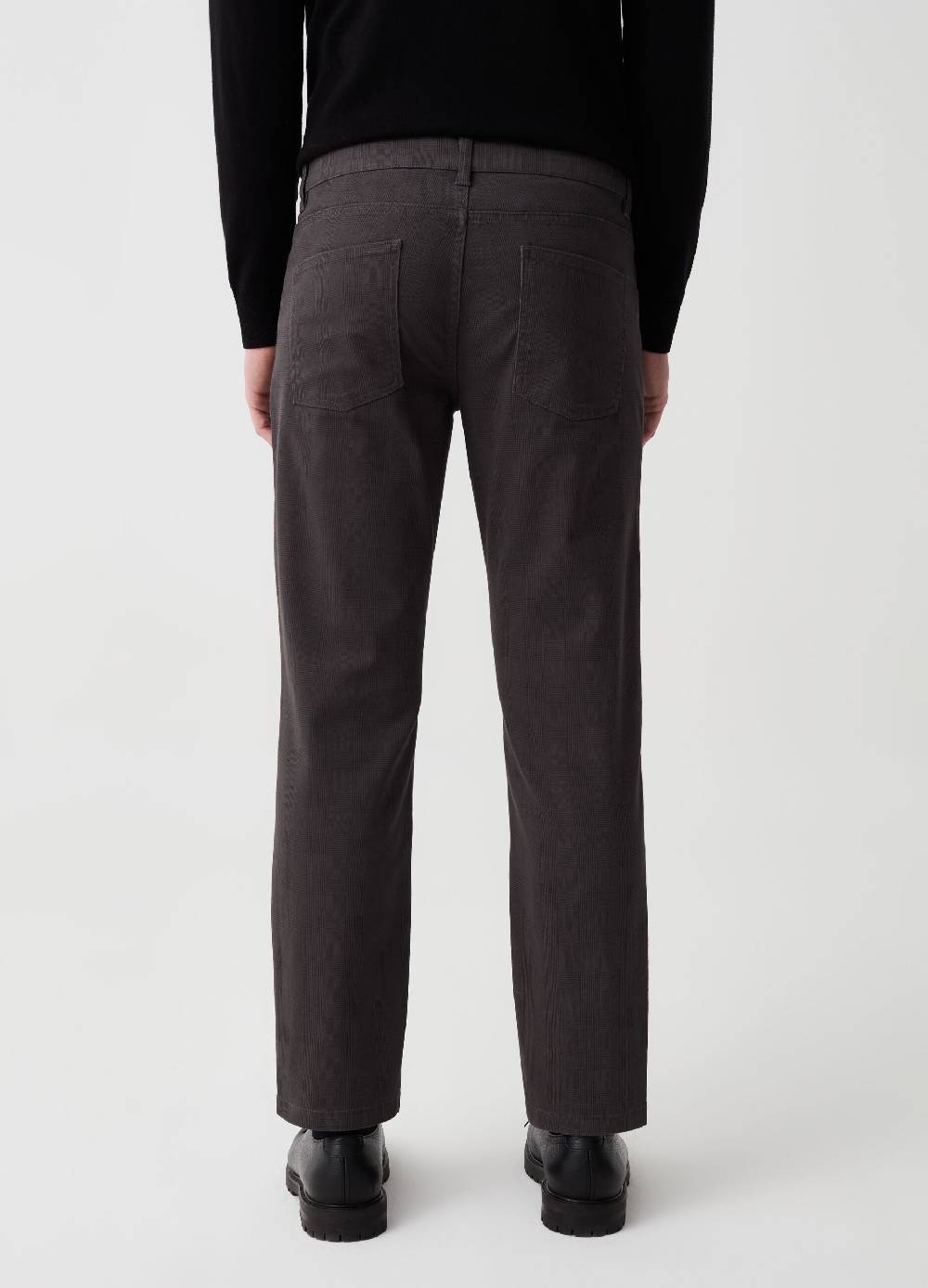 Ovs Pantalone Regular Fit In Micro Fantasia