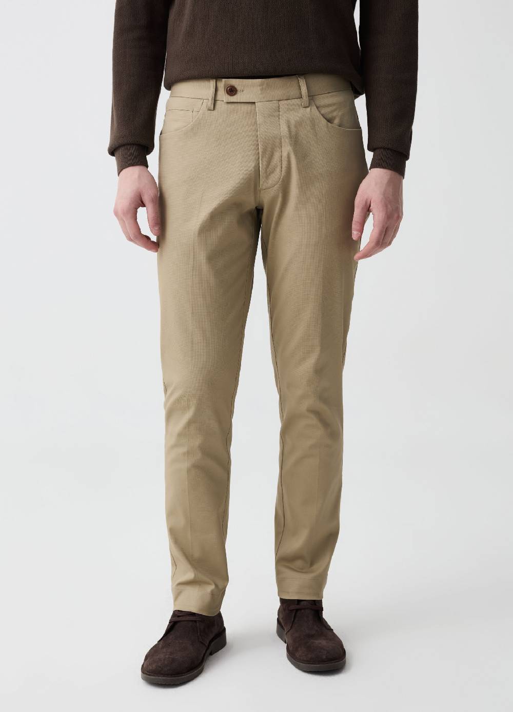 Ovs Pantalone Slim Fit Cinque Tasche B.ST 1957